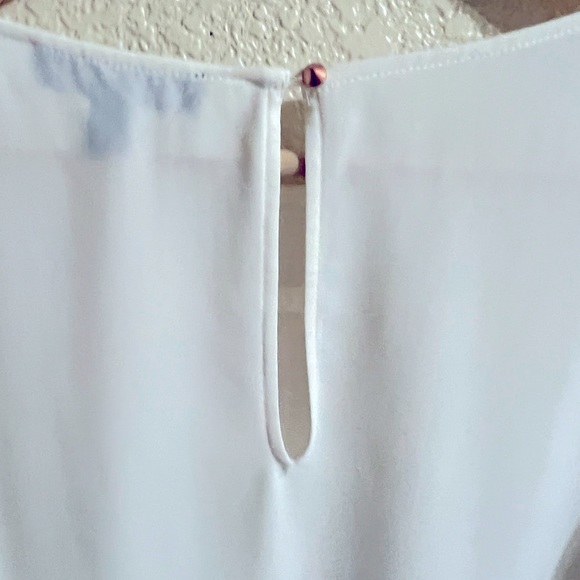 Banana republic woman blouse with ruffles and long sleeve size S - Picture 11 of 11